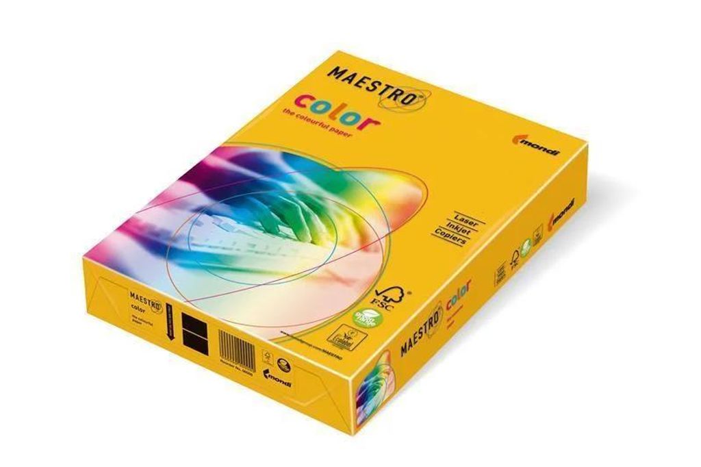 Mondi Maestro Color Sonnengelb 160g/m² DIN-A4 - 250 Blatt SY40