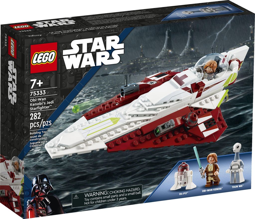 LEGO® Star Wars Obi-Wan Kenobis Jedi Starfighter ; 75333 Image du produit 