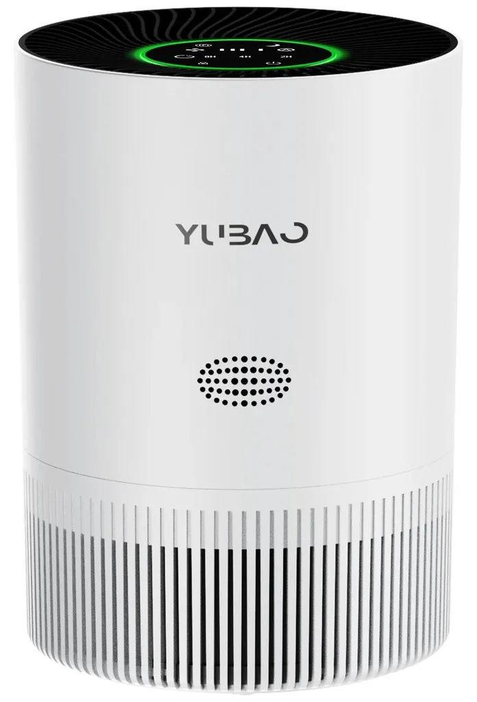 Purificateur d'air 4 niveaux filtration silencieux sans ondes Wi-Fi