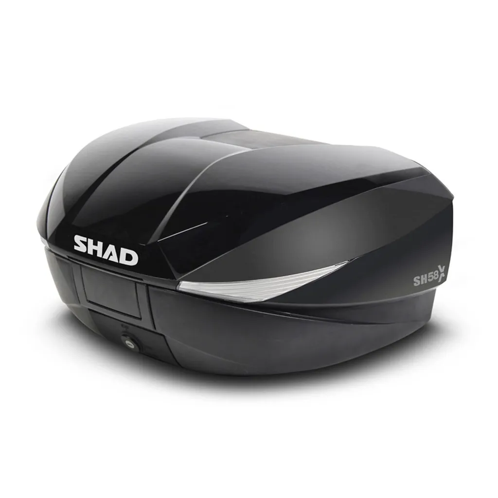 Sobretapa Shad SH58X Nero Metallizzato | Eleganza per Bauletti Moto