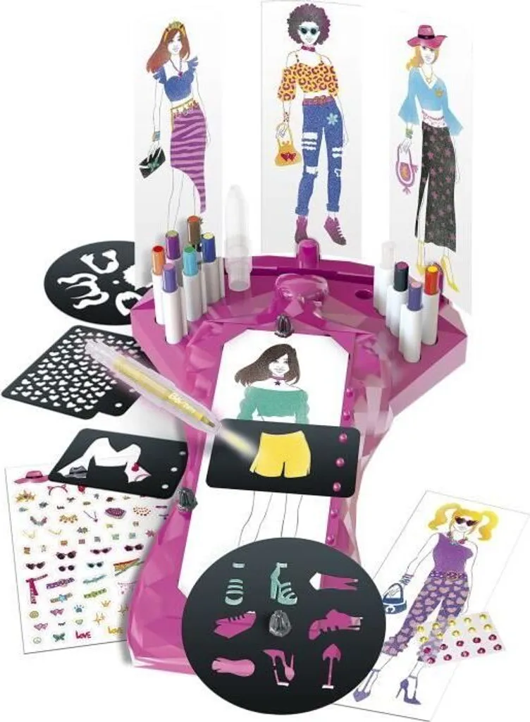 Activité Créative Enfant : Blopens Set Dessin de Mode Lansay Plastique - 5