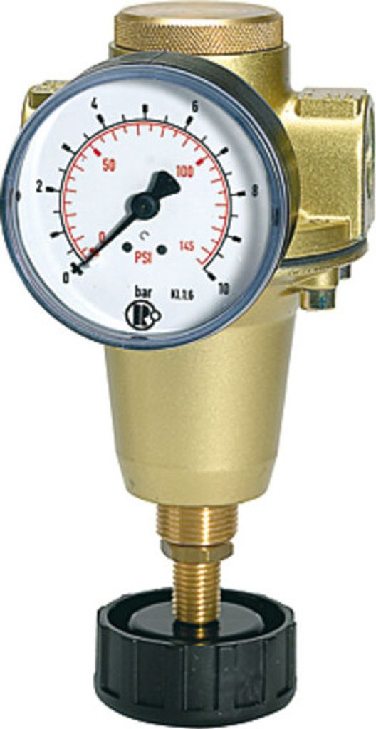 Riegler Konstant-Druckregler inkl. Manometer, BG 2, G 1/2, 0,5 - 10 bar