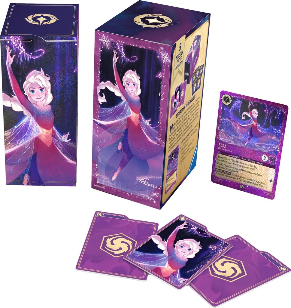 Ravensburger Disney Lorcana Set 9 Elsa Dárková krabička Obrázek produktu 