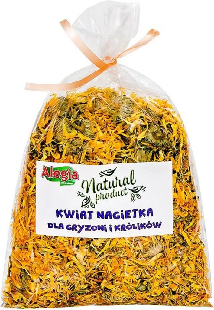 Alegia Fiori di Calendula 60g | Snack Sano per Conigli e Cavie