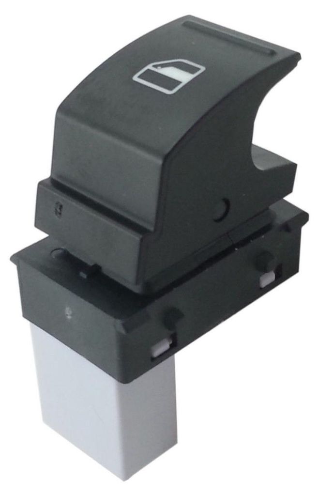 Knopf/Taste für elektrische Fensterheber für VW Volkswagen Golf 5, Passat B6, Touareg, Caddy, Seat — 7L6959855B