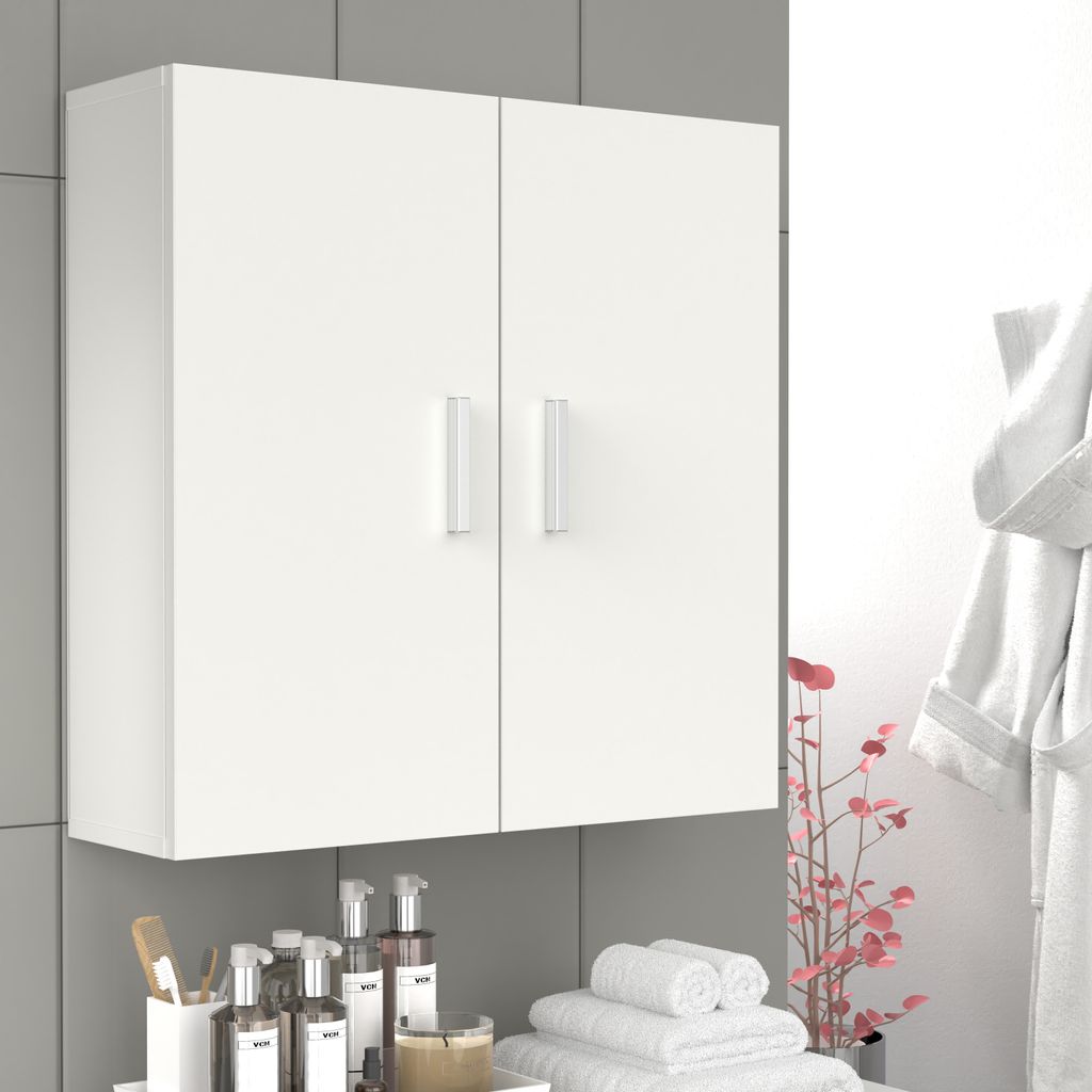 VCM Holz Wandschrank | Badschrank | Maße: H. 60 x B. 60 x Produktbild 