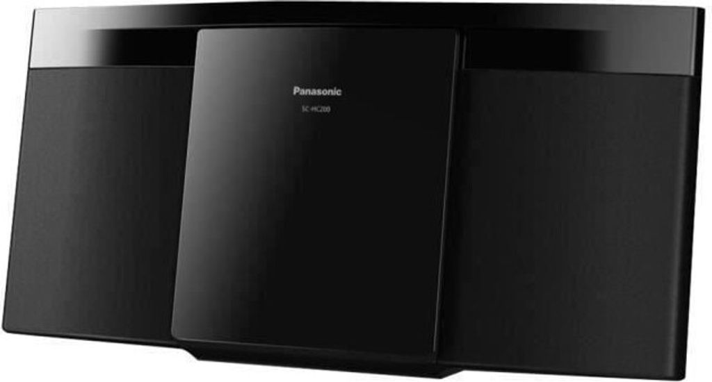 Panasonic SC-HC200 - Domácí audio mikrosystém - černý - 1 Obrázek produktu 2