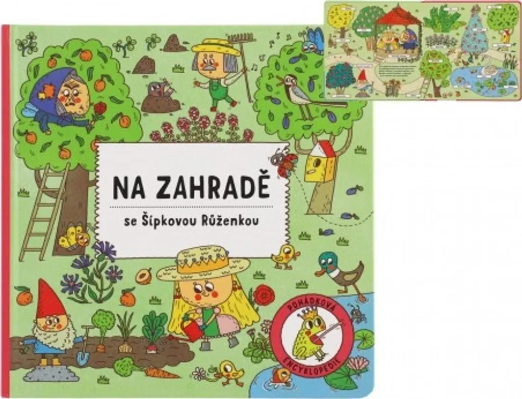 Livre Illustré 23x23cm La Belle au Bois Dormant - Edition Tchèque CZ