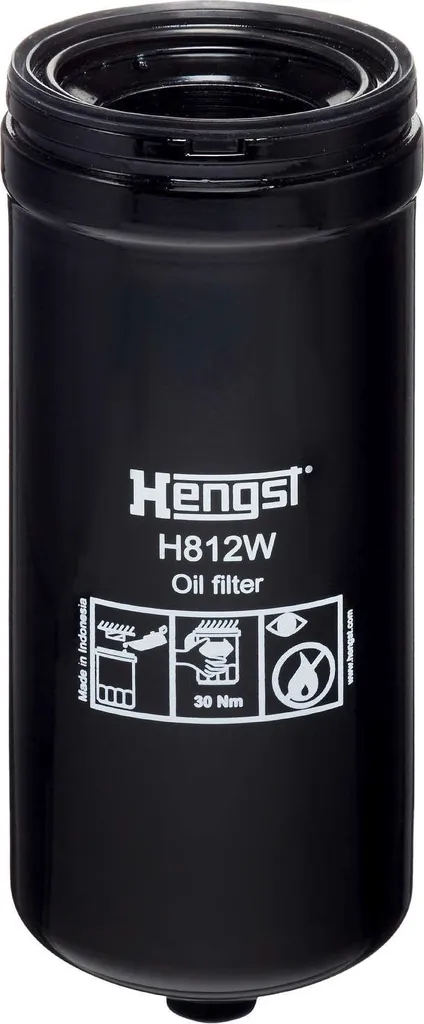 Évitez l'usure moteur avec le filtre à huile H812W haute efficacité