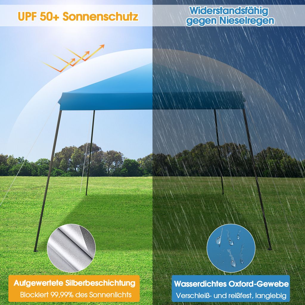 COSTWAY 3x3 m Pop Up Pavillon mit Kaufland.de