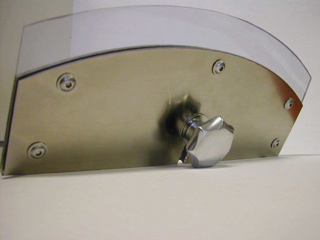 CHEFGASTRO Abstreifschild für Teller B 250mm
