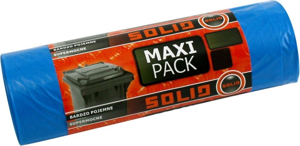SOLIDE LDPE-Müllsäcke 240L MAXI PACK, 10 Stück, 5862