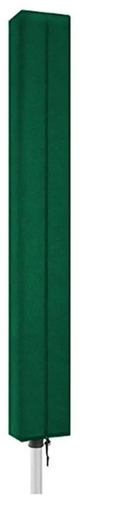 Housse de protection pour étendoir extérieur vert foncé 200 x 30 cm