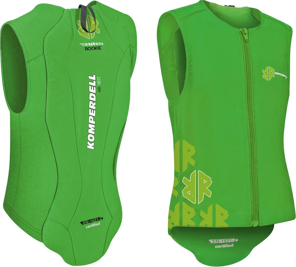 Komperdell Air Vest Junior Gilet de Protection Ski Vert Taille 140 M