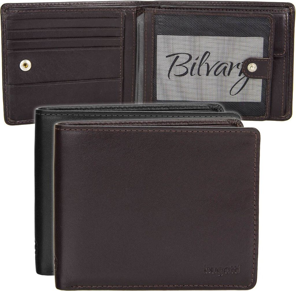Bugatti Geldbörse Primo Coin Wallet 10 Kartenfächer 12 x Produktbild 5