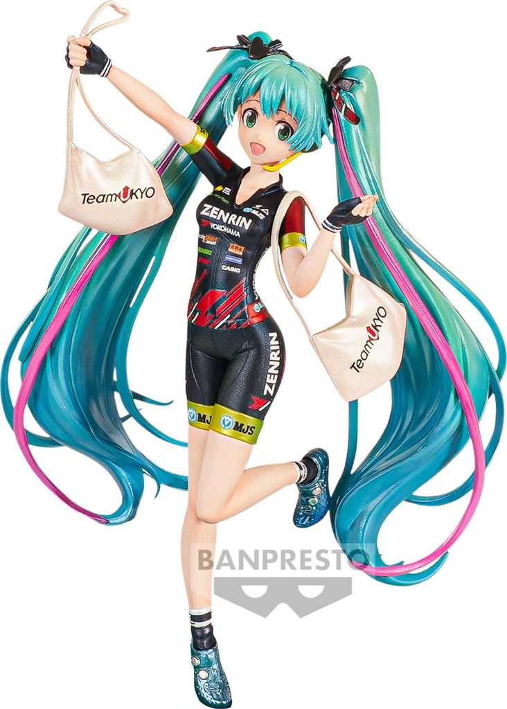 Banpresto - Figurka Hatsune Miku Racing 2019, 17 cm, Seria Chronicle