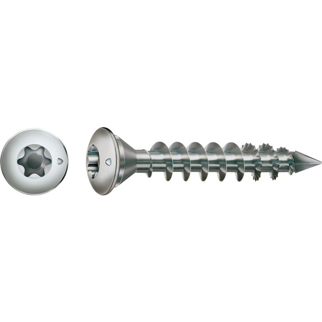 Pfostenschraube Edelstahl A1, 8mm, x 50 mm, 50 Stk. - Profi Produktbild 