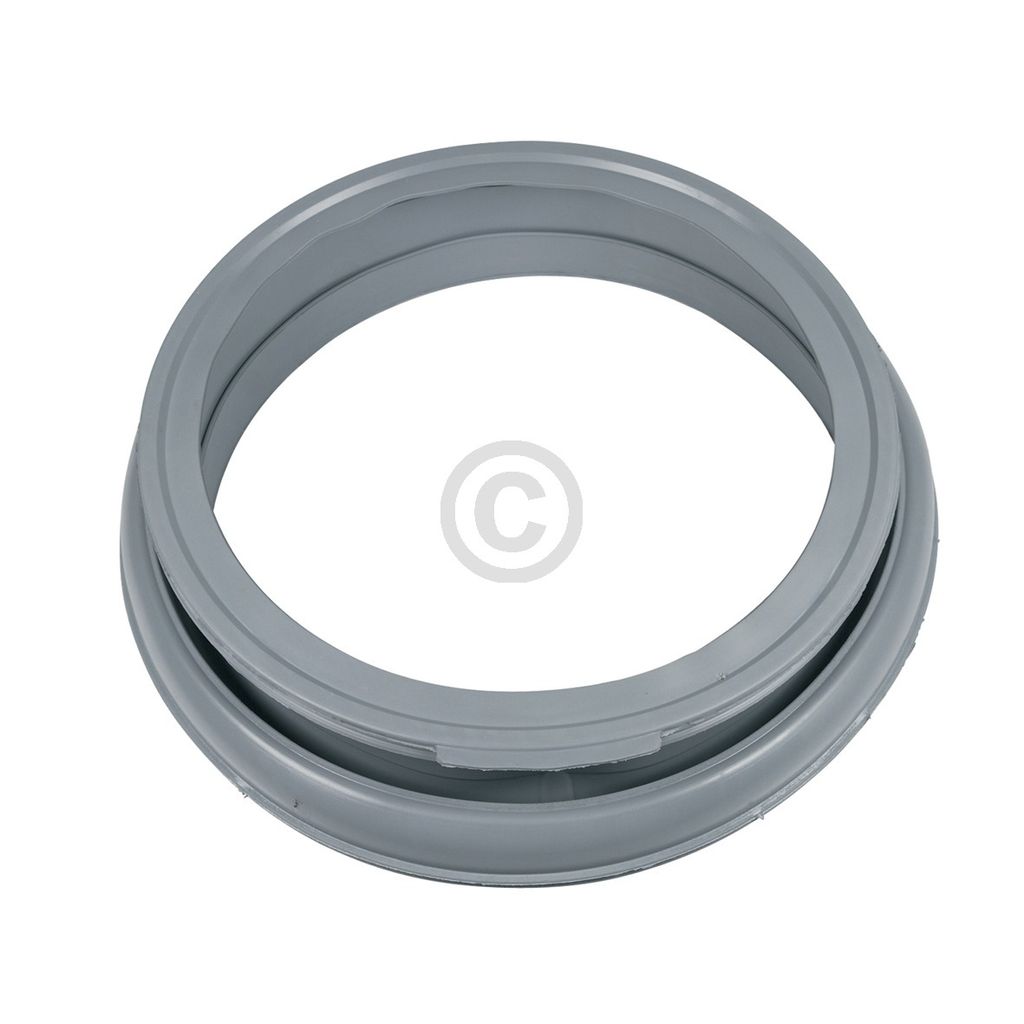 A single washing machine door seal is shown against a white background.