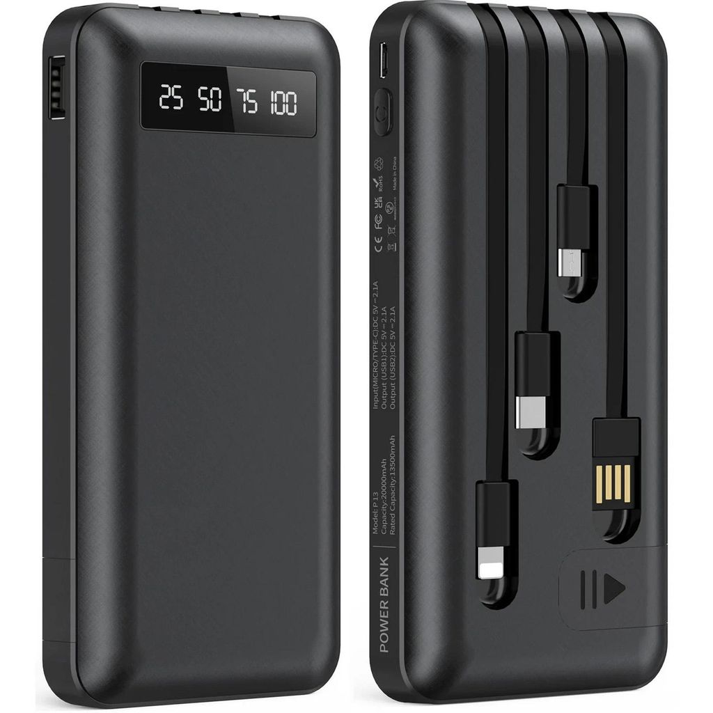 Powerbank, Tragbares Ladegerät, Externes Ladegerät, 20.000 Produktbild 