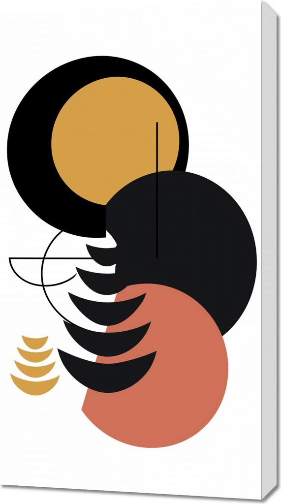 Bild 50x90cm Kosmischer Dämmerung