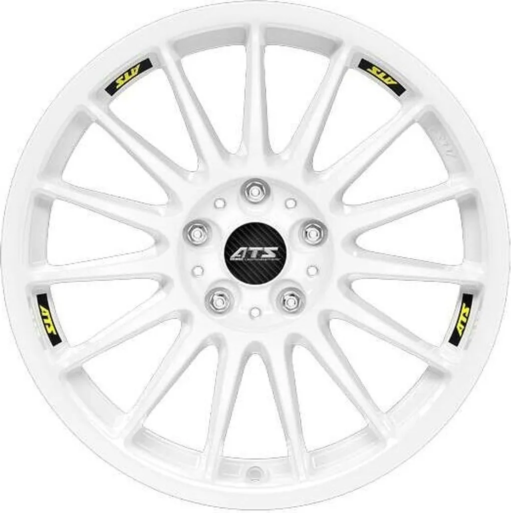 Jante en alliage 18" ATS Streetrallye blanche pour look sport 5x100