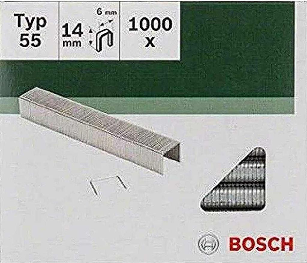 Bosch  Klammern Typ 55 - 6 x 1.08 x 14 mm 1000 Produktbild 
