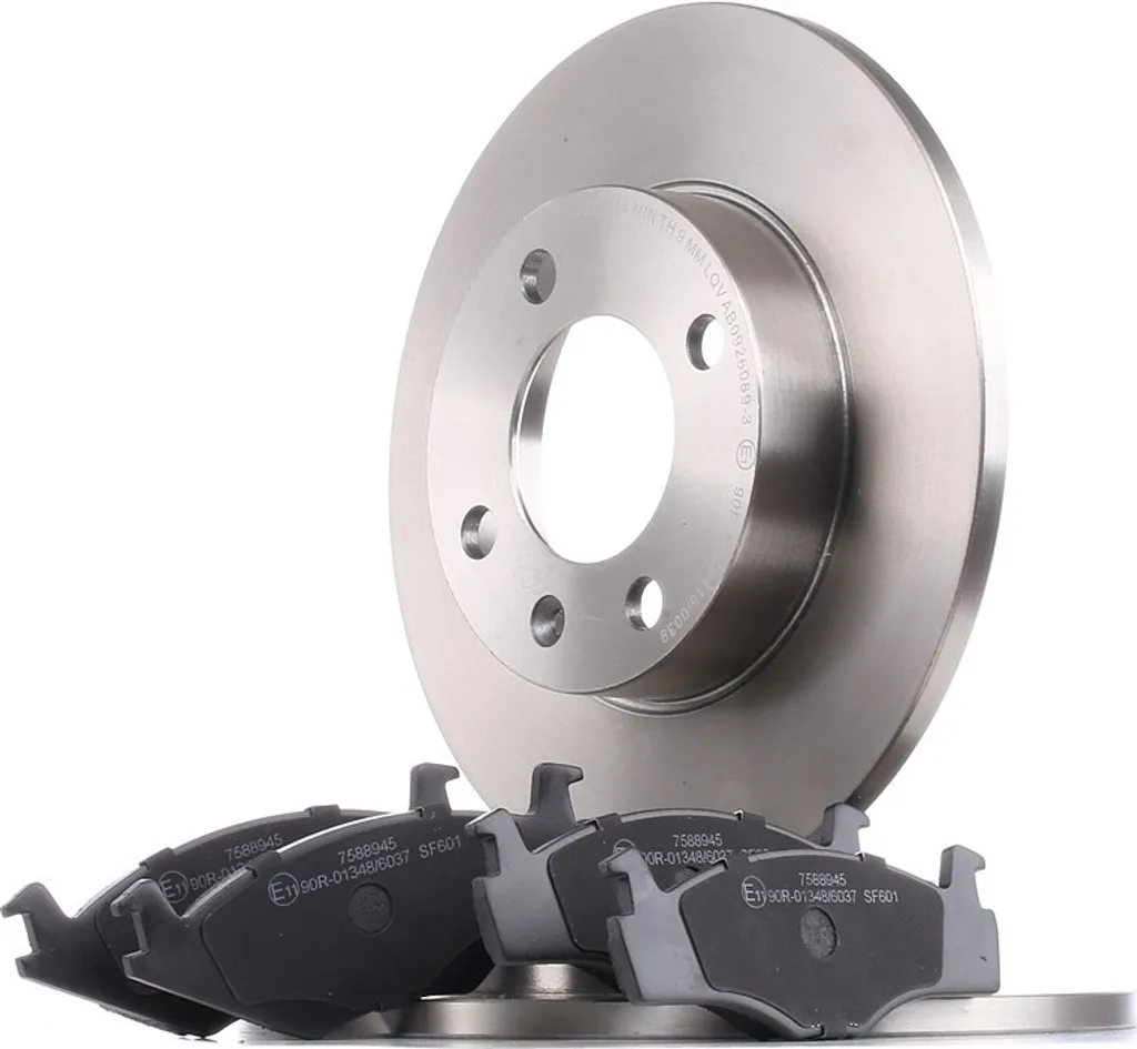 Disques de Frein Pleins et Plaquettes STARK Haute Performance 811615301