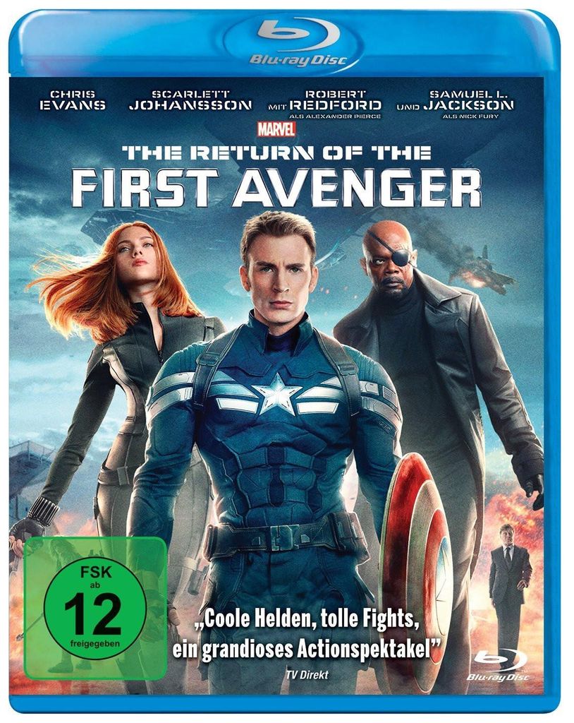 The Return of the First Avenger BluRay Produktbild 