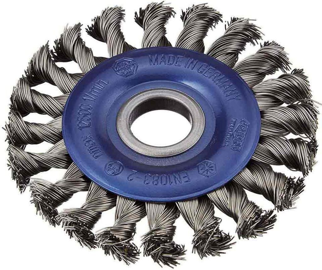Osborn 0002631151 22.2 Mm Rundbürste Aus Gedrehtem Draht Silber Silber One Size