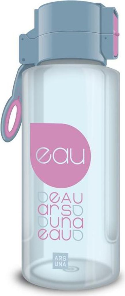 Ars Una Trinkflasche Autonomy 3, grau-rosa, 650 ml