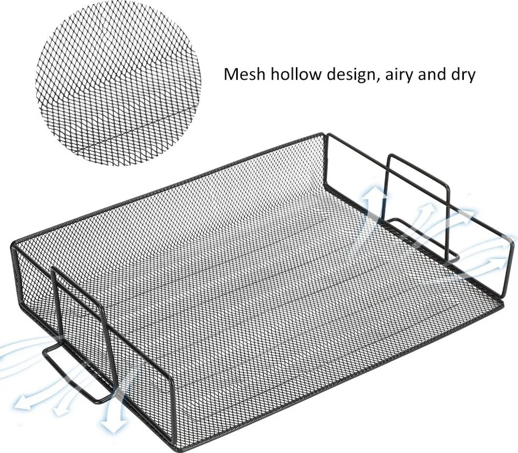 Panier de rangement de bureau à plusieurs niveaux pour tri de courrier