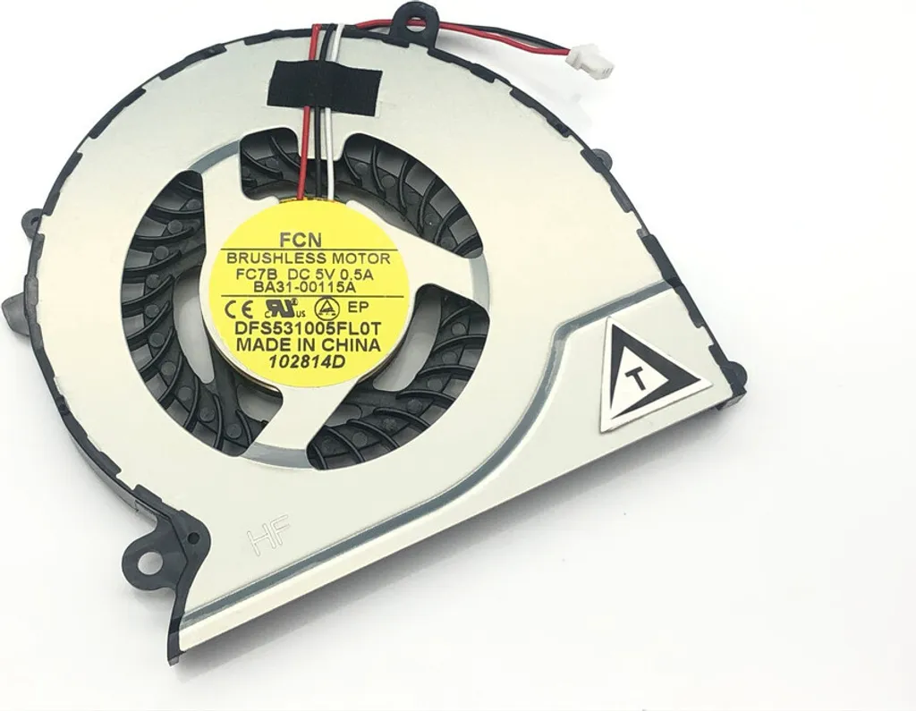 Ventola di ricambio Cooler compatibile per Samsung NP450R5G-X03FR, NP370R4E-S05PH