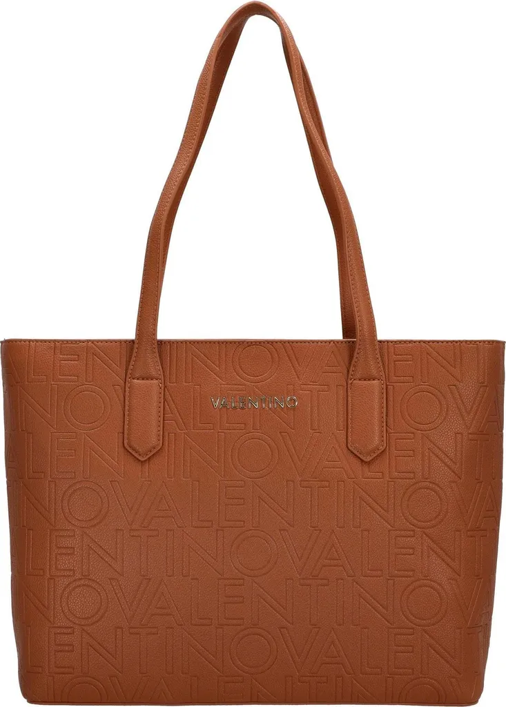 Sac Shopping Valentino Bags Pansy 35cm - Grand Cabas Chic Coloris Cuoio