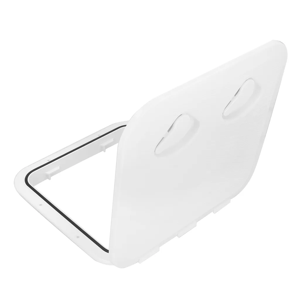 Sportello Bianco Nautico 37x37.5cm ABS UV-Resistant - Accesso Gavone