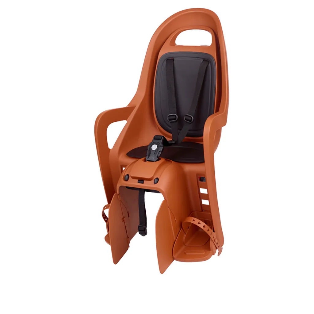 Polisport Groovy Maxi CFS Siège Bébé Arrière pour Vélo Caramel et Noir