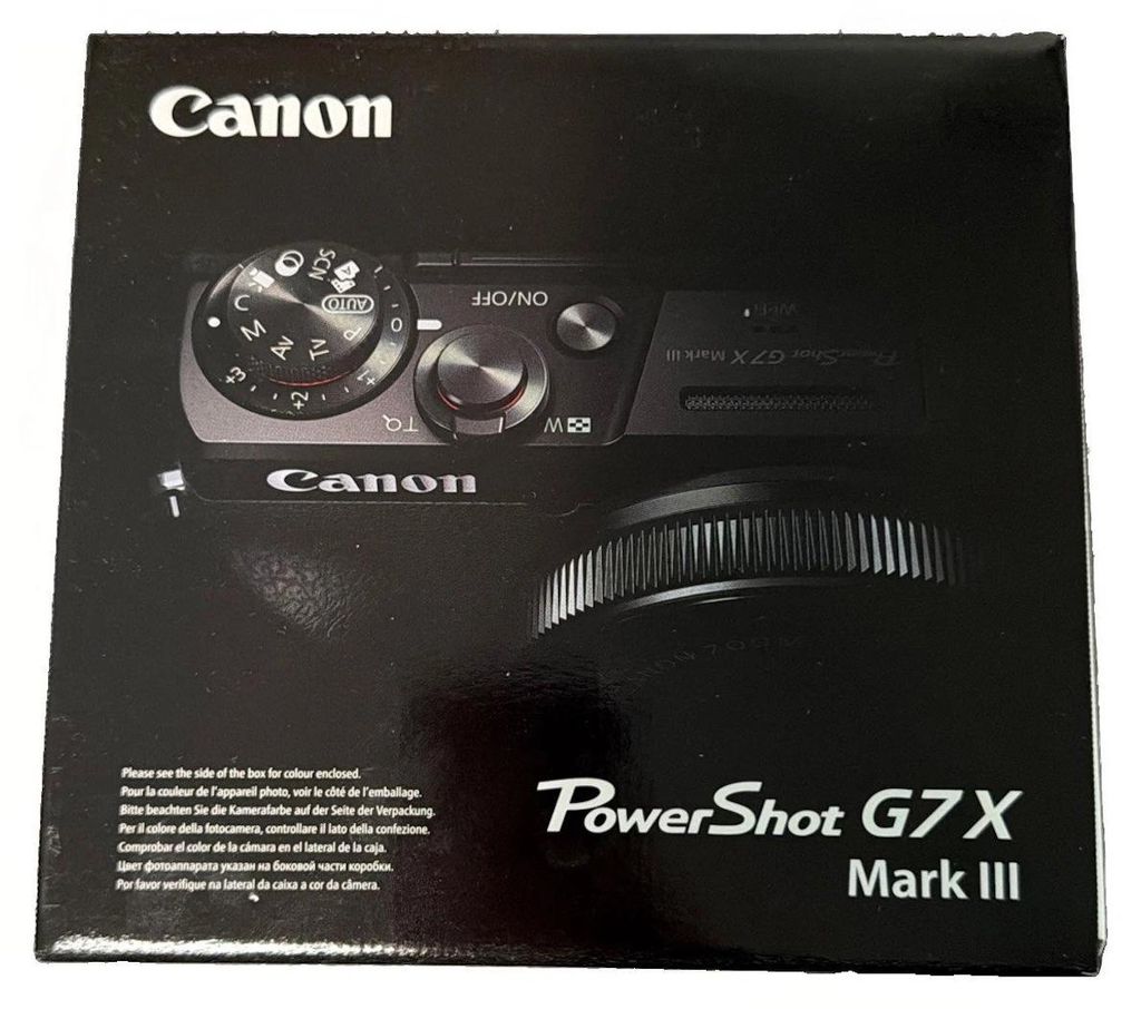 Canon PowerShot G7X Mark III: Compactcamera, 20,1 MP Productafbeelding 