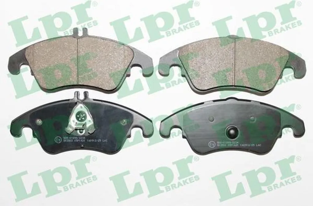 Plaquettes de Frein LPR 05P1421 Haute Performance pour Mercedes 0074205820
