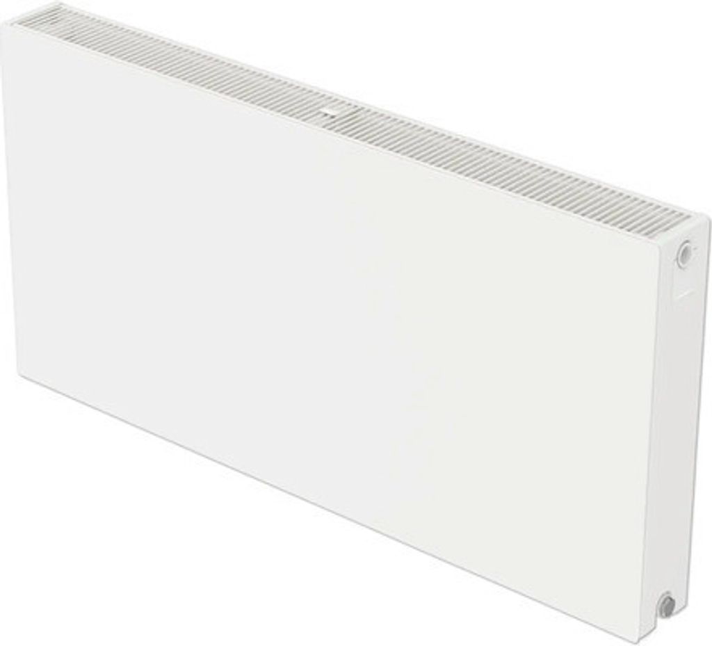 Rotheigner Planheizkörper Typ DK (22) 6-fach (unten rechts oder seitlich) 500 x 1800 mm weiß ohne Befestigungslaschen
