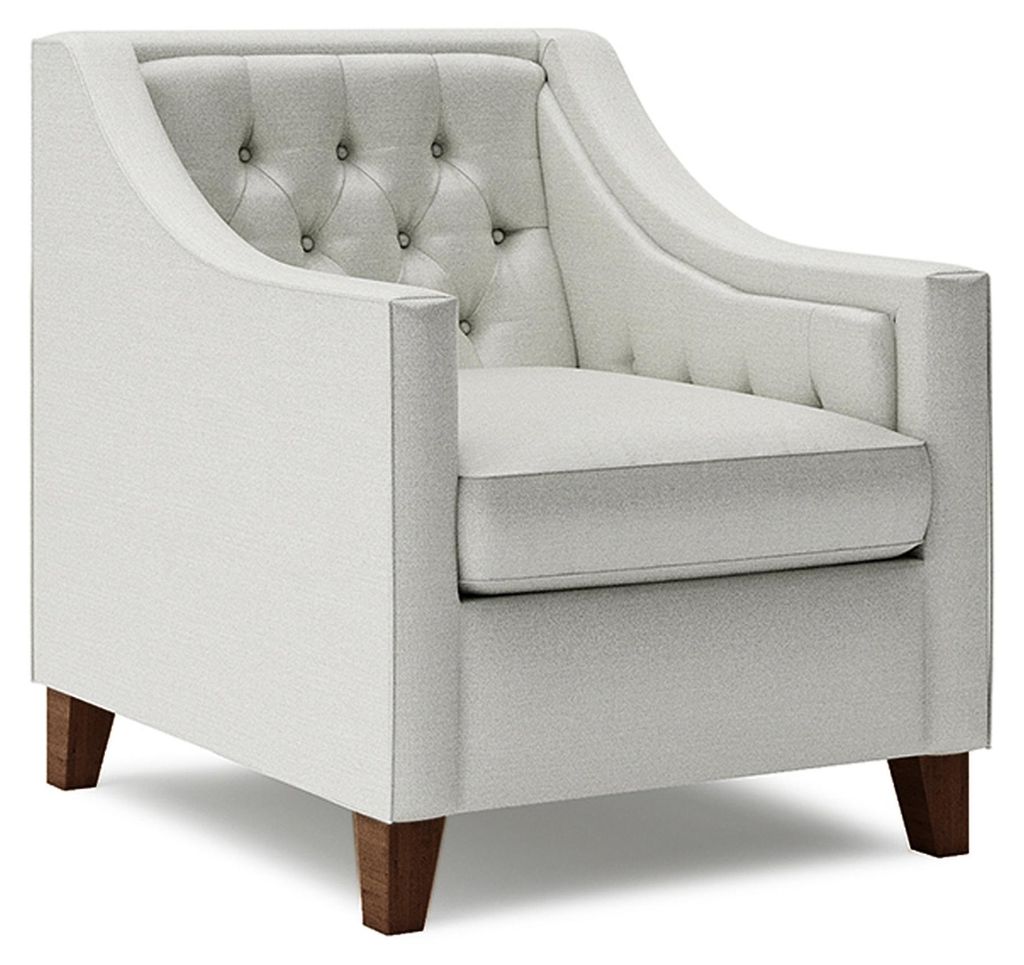 Stuhl 1x Esszimmer Polsterstuhl Fernseh Lounge Textil Sitz Sessel Chesterfield