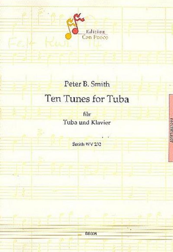 10 tunes for tuba SmithWV232für Tuba und Klavier