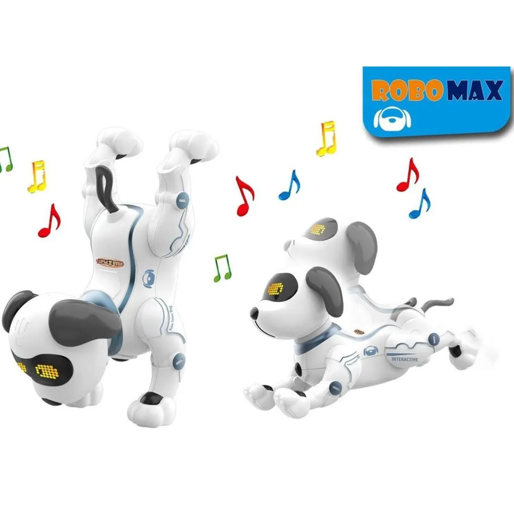 Chien Robot Télécommandé Robo Max Gear2Play - Jouet Électronique Enfant