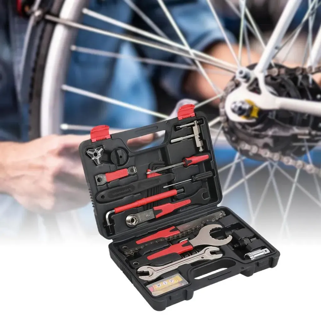 Outil multifonctions vélo compact avec dérive-chaîne pour réparation