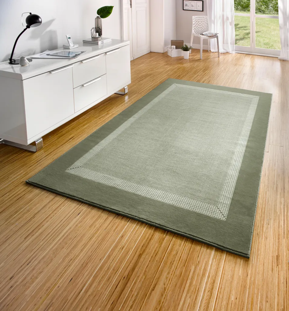 Tapis Hanse Home Basic Band Vert - Tapis de Passage Moderne à Rayures - 2