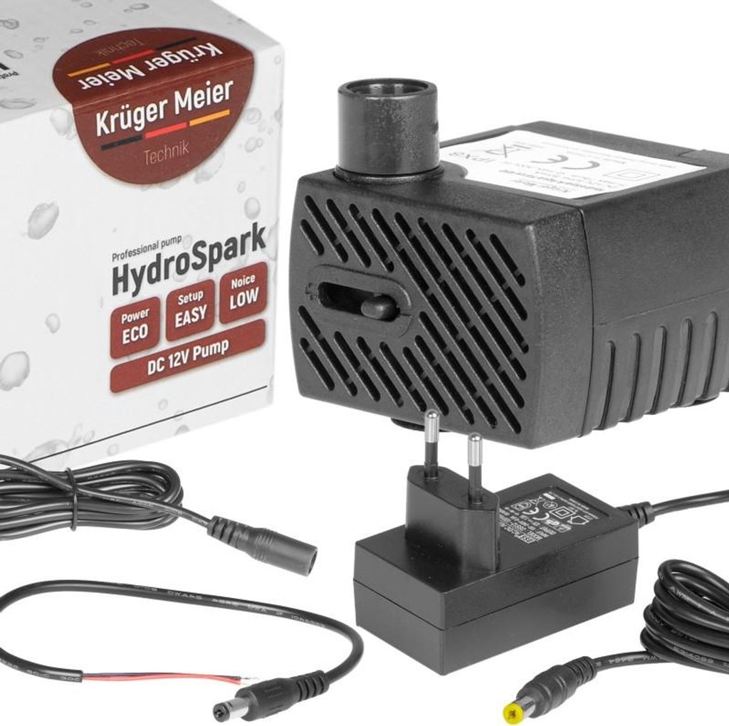 Kruger Meier HydroSpark All Connect - pompa wody 220l/h 12V Zdjęcie produktu 