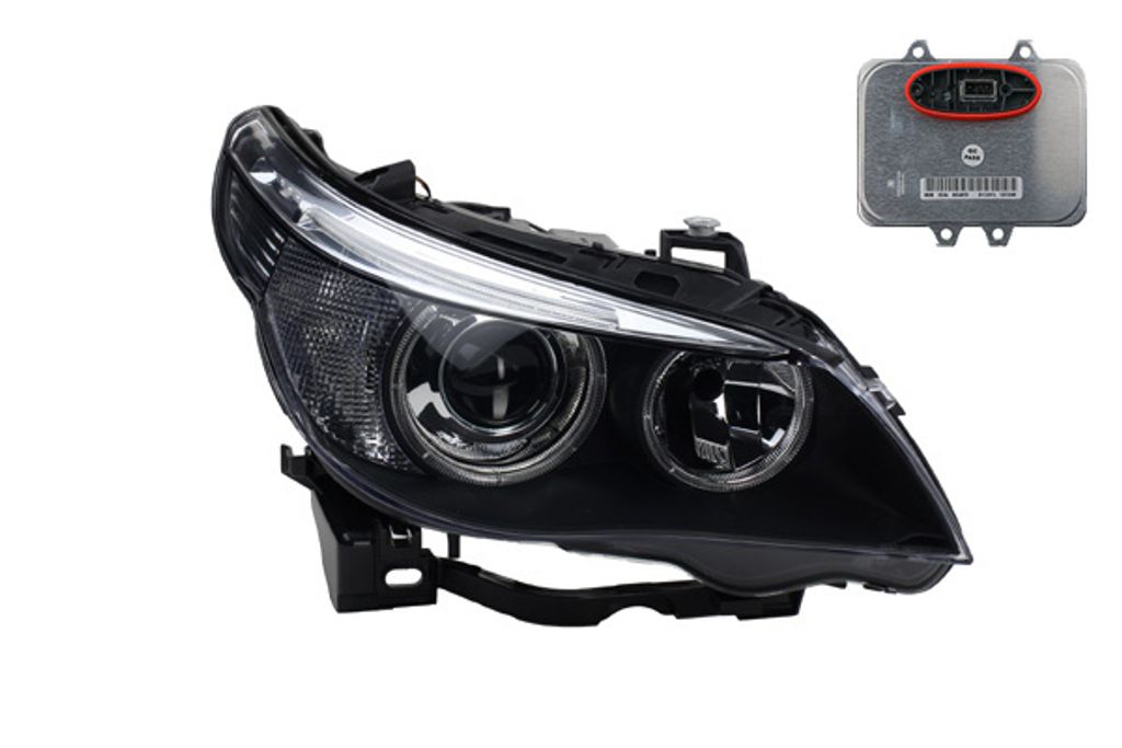 Johns, Scheinwerfer Xenon passend für BMW 5er E60 E61 05 - Produktbild 