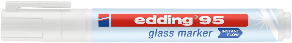Edding ed95-049 Glasmarker 95 - 1,5-3 mm, wit Productafbeelding 