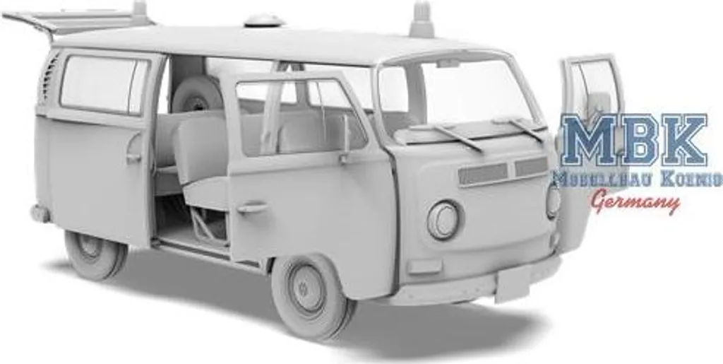 Maquette Automobile T2 Modèle 1967 Service Public AK-35023 Échelle 1/35 - 10