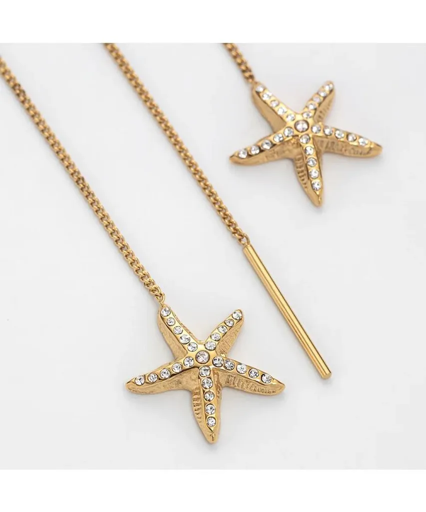 Orecchini in oro Paul Hewitt Sea Star Eardrop - 4
