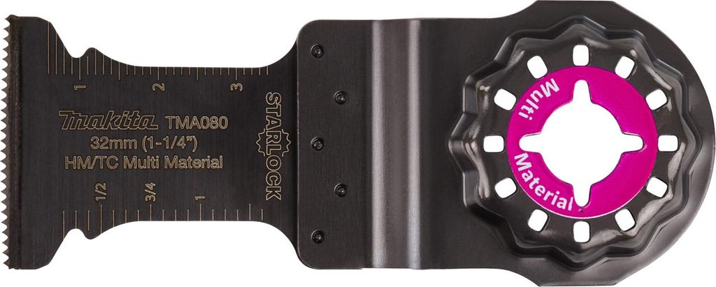 Makita B-69761 Starlock-Klinge 20TPI TC/HM TMA080 32 mm Multimaterialien