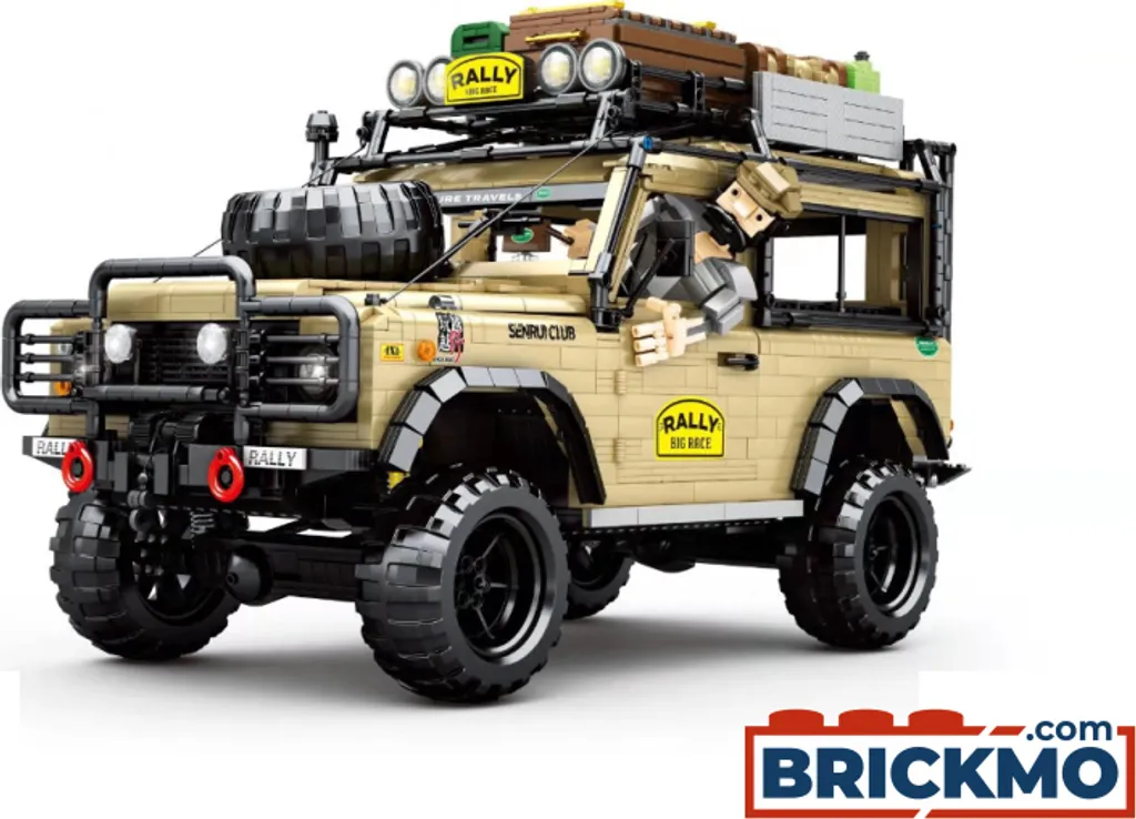 Sembo 8883 Rallye 4x4 avec Suspensions Mobiles et Design Aérodynamique